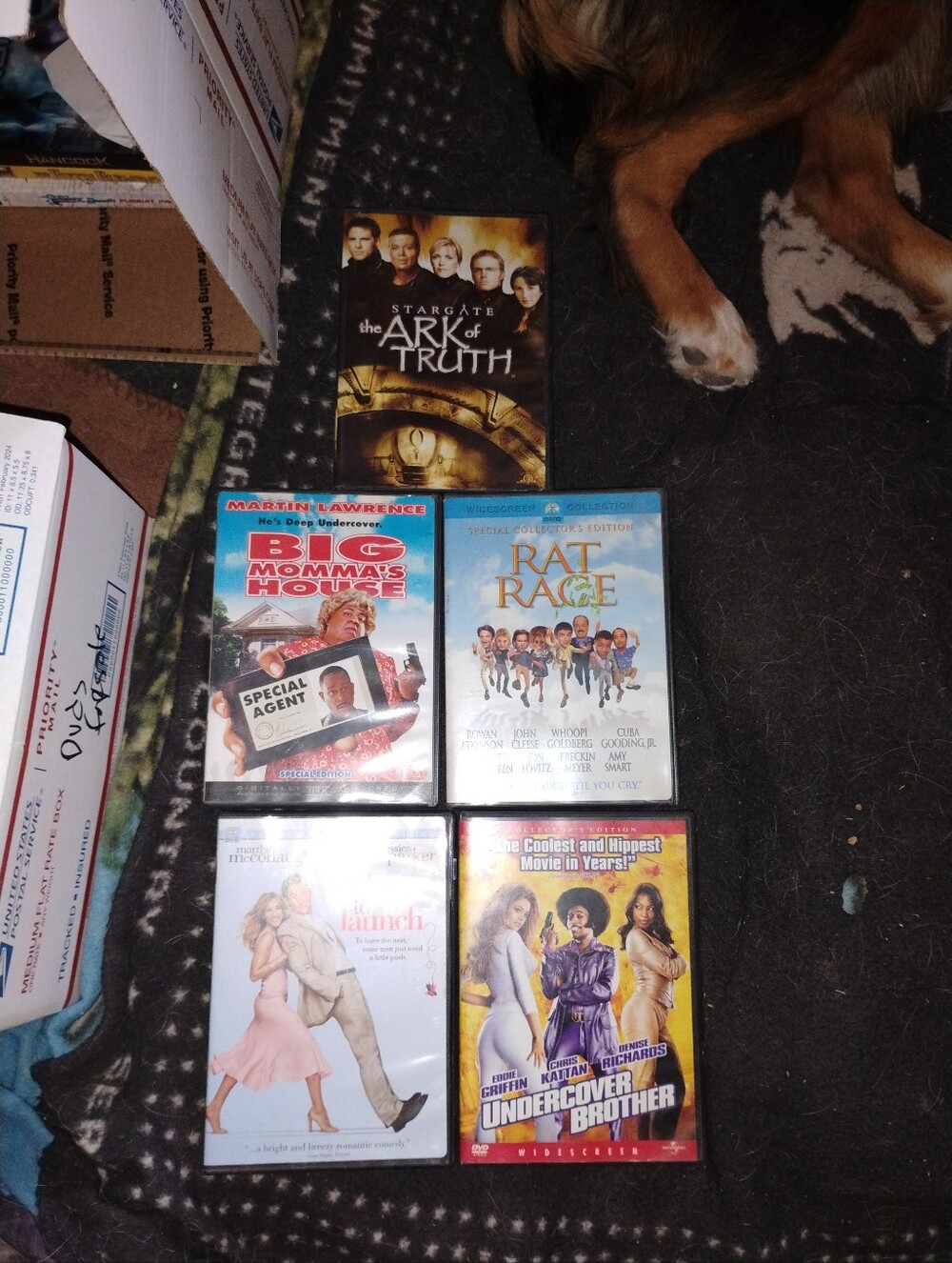 5 Five DVDs Various Titles Various Genres Bundled Lot Excellent Condition
